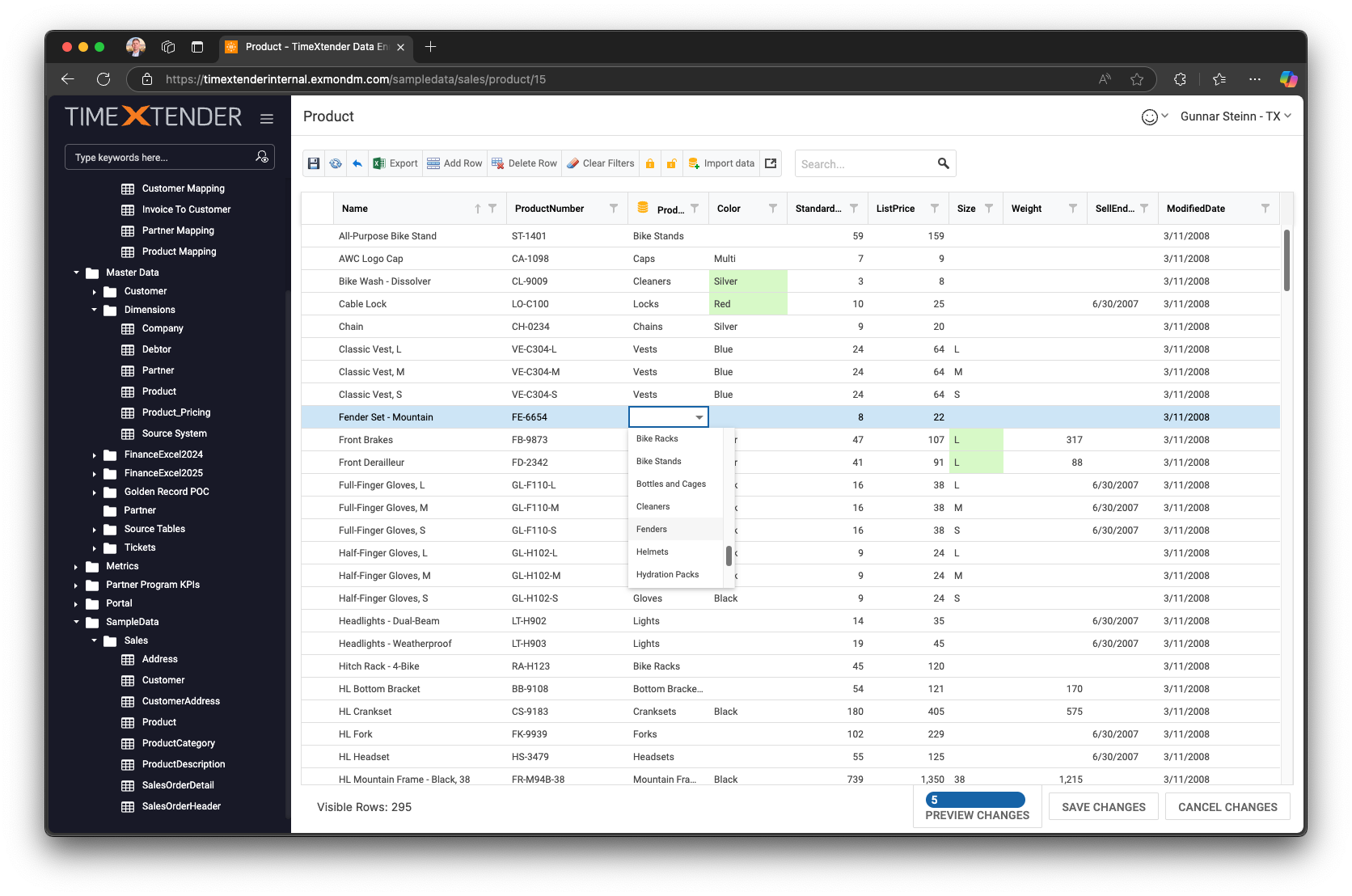 TImeXtender Data Enrichment 2