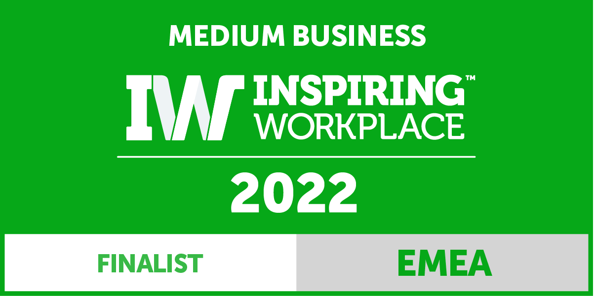 TimeXtender Named a Finalist for Inspiring Workplaces Awards EMEA