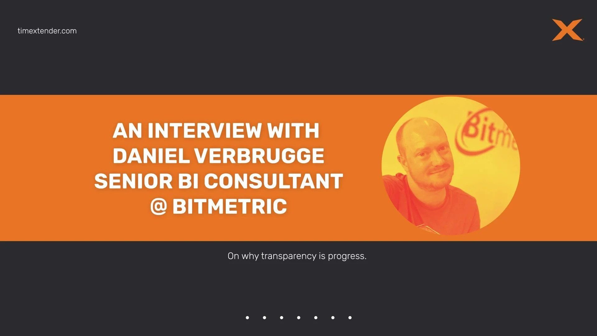 Video thumbnail from Interview with Daniel Verbrudgge